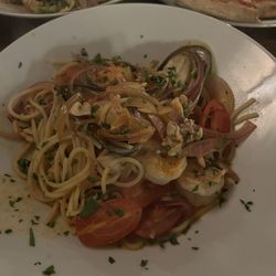 Seafood pasta