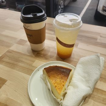 Cafe Spot - Dalgona latte, Jeju Fresh Harubang ade and Basque Cheesecake - Cafes Near Me - Federal Way, Washington