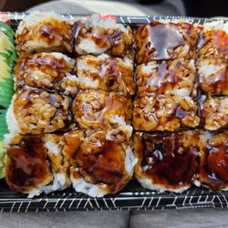 Ninja Express - Two sweet potato rolls (tempura inside)