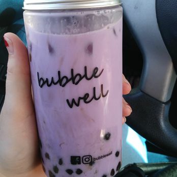 Bubble Well - Taro milk tea - Bubble Tea Near Me - Denton, Texas