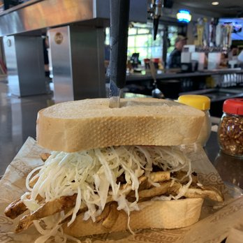 Primanti Bros. Restaurant and Bar - The Pittsburgher sammich - Sandwiches Near Me - Cranberry, Pennsylvania Primanti Bros. Restaurant and Bar - The Pittsburgher sammich - Sandwiches Near Me - Cranberry, Pennsylvania