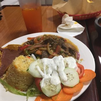 El Salvador Restaurant - Spicy mexican steak. Very yummy - Mexican Near Me - Baltimore, Maryland