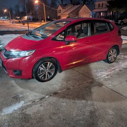 Lash Chevrolet - Car is happy at my son's house. Wish it was light, it sparkles.