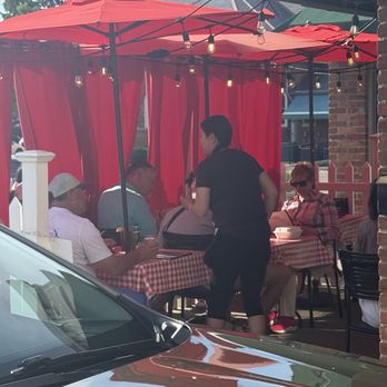 Lola & Giuseppe's Trattoria - Patio dining area, which was pretty handy today. We showed up at 5 pm only to find people waiting in line. - Italian Near Me - Columbus, Ohio Lola & Giuseppe's Trattoria - Patio dining area, which was pretty handy today. We showed up at 5 pm only to find people waiting in line. - Italian Near Me - Columbus, Ohio
