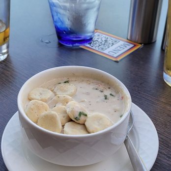 Schooners Monterey - Creamy Clam Chowder - Seafood Near Me - Monterey, California Schooners Monterey - Creamy Clam Chowder - Seafood Near Me - Monterey, California