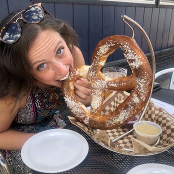 Jeremiah Johnson Brewing - Pretzels bigger than your face!! - Breweries Near Me - Coeur d'Alene, Idaho