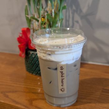 Ca Phe Haru - Salted Cheese Hojicha - Coffee & Tea Near Me - Elk Grove, California