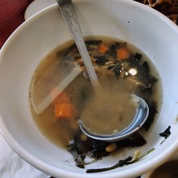 Free soup, sorry already took half of it Free soup, sorry already took half of it