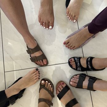 Nail Near Me - deluxe gel pedicure - Nail Salons Near Me - Elk Grove, California