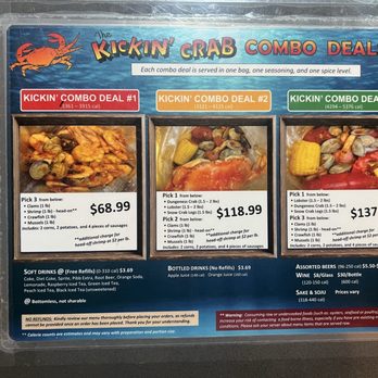Kickin' Crab - Downtown Fullerton - Combo Menu - Cajun/Creole Near Me - Fullerton, California Kickin' Crab - Downtown Fullerton - Combo Menu - Cajun/Creole Near Me - Fullerton, California