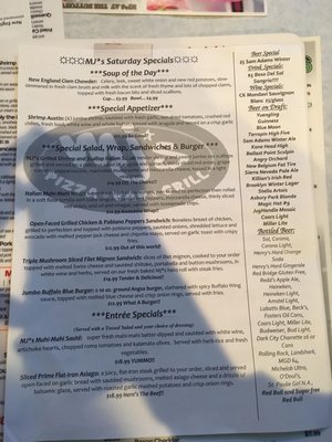 Menu photo 3 MJ's Restaurant Bar & Grill Neptune, NJ Menu photo 3 MJ's Restaurant Bar & Grill Neptune, NJ