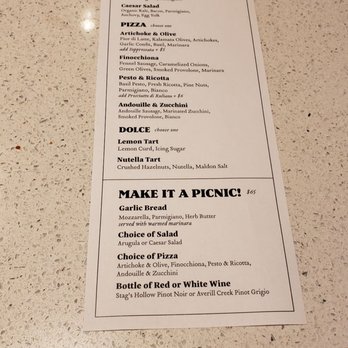 Bufala - Dineout menu - Pizza Near Me - Vancouver, British Columbia
