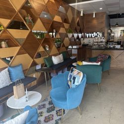 Brice's Coffee and Bake House - Seating inside