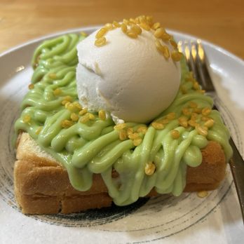 Manaao - Pandan bread pudding - Thai Near Me - Tustin, California