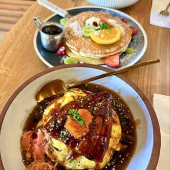 Sunny Side Breakfast - Unagi Tornado Omurice, Lemon Ricotta, Jjapaguri - Breakfast & Brunch Near Me - Sacramento, California Sunny Side Breakfast - Unagi Tornado Omurice, Lemon Ricotta, Jjapaguri - Breakfast & Brunch Near Me - Sacramento, California