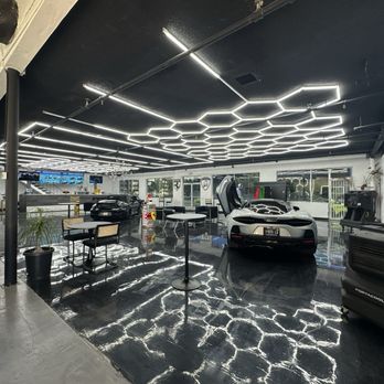 Corsa Coffee - Some fun cars and additional seating - Coffee & Tea Near Me - Las Vegas, Nevada