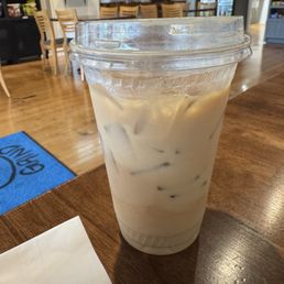 Iced sugar free vanilla latte.