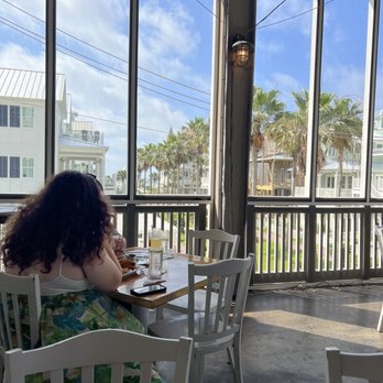 Porch Cafe - View from the porch. - New American Near Me - Galveston, Texas Porch Cafe - View from the porch. - New American Near Me - Galveston, Texas