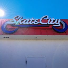 Skate City sign Skate City sign