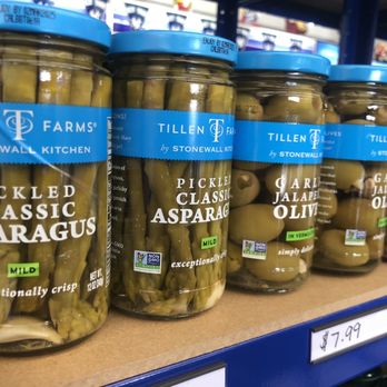 Houghton Meat Market - Canned asparagus and olives - Seafood Markets Near Me - Tucson, Arizona