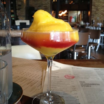 Scaddabush - Peach mango bellini - Italian Near Me - Mississauga, Ontario