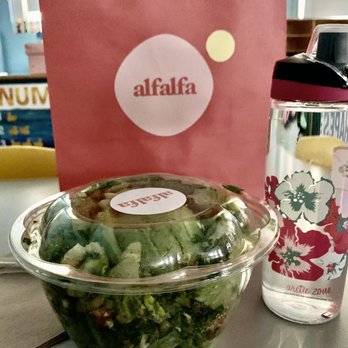 Alfalfa - Awesome portion for the price! - Salad Near Me - Hoboken, New Jersey
