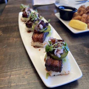 Rooftop - Pork belly - New American Near Me - Walnut Creek, California Rooftop - Pork belly - New American Near Me - Walnut Creek, California