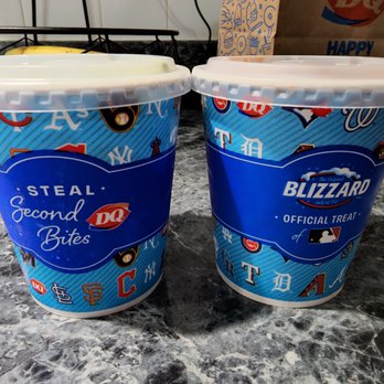 Dairy Queen Ltd Brazier - a close up of two cups - Ice Cream & Frozen Yogurt Near Me - Buffalo Grove, Illinois