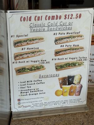 Menu photo 2 Mr Baguette Rosemead, CA