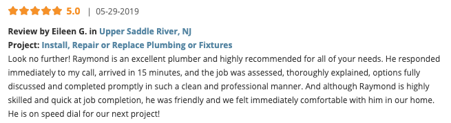 Slide of Red Van Plumbing & Heating