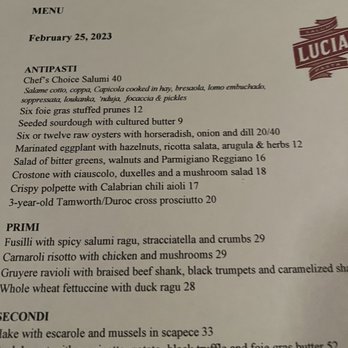 Lucia - Italian Near Me - Dallas, Texas Lucia - Italian Near Me - Dallas, Texas