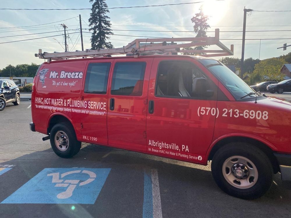 Slide of Mr Breeze HVAC, Hot Water & Plumbing Service