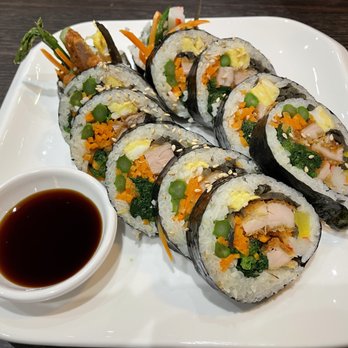 Jeon Ju Hyang - Don Katsu Kimbap ($10.35) - Korean Near Me - Markham, Ontario