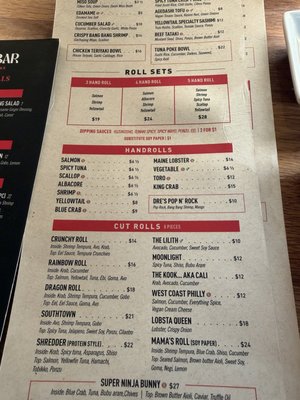 Menu photo 2 Temaki Bar Sushi Encinitas, CA Menu photo 2 Temaki Bar Sushi Encinitas, CA