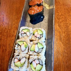 Nobu Del Coronado - Cali Roll and Ikura!