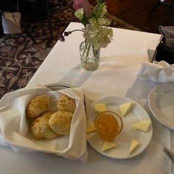 Elizabeth On 37th - Cheese Biscuits w/ honey butter - New American Near Me - Savannah, Georgia Elizabeth On 37th - Cheese Biscuits w/ honey butter - New American Near Me - Savannah, Georgia