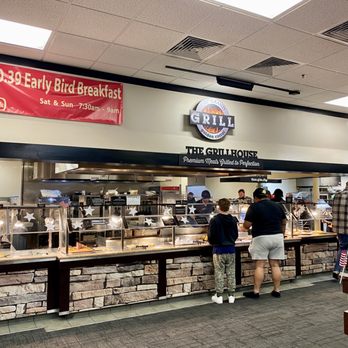 Golden Corral Buffet & Grill - One of the buffet lines. This one is the one with the made to order steaks and carving stations. - Buffets Near Me - Henderson, Nevada Golden Corral Buffet & Grill - One of the buffet lines. This one is the one with the made to order steaks and carving stations. - Buffets Near Me - Henderson, Nevada