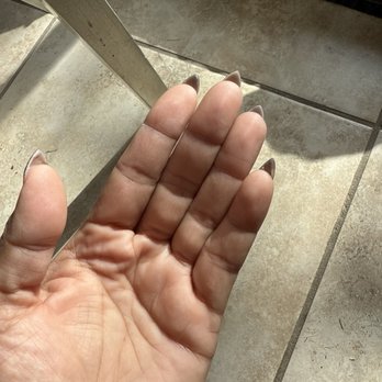 Tai's Nails & Lashes  - Badly "cleaned up" nails - Nail Salons Near Me - Homestead, Florida