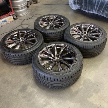 Alpha AutoSports - Black chrome!!!!!!! They nailed it!!! - Powder Coating Near Me - Glendale, California Alpha AutoSports - Black chrome!!!!!!! They nailed it!!! - Powder Coating Near Me - Glendale, California