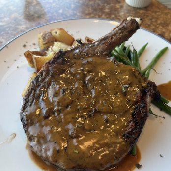 Lago - Bistecca 1lb ribeye....suppose to be medium rare...came out medium-well. - Italian Near Me - Las Vegas, Nevada
