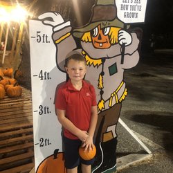 Pumpkin Towne - Height chart