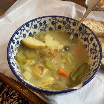 Pierogi Kitchen - Pickle soup - Polish Near Me - Chicago, Illinois Pierogi Kitchen - Pickle soup - Polish Near Me - Chicago, Illinois