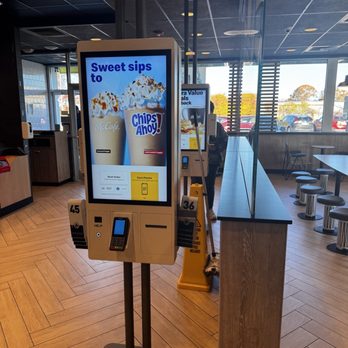 McDonald's - You can place your order here at this station and pay right there. - Fast Food Near Me - Seekonk, Massachusetts
