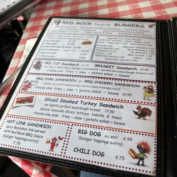 Red Rock Cafe & Back Door BBQ - Menu of 1 - Barbeque Near Me - Napa, California Red Rock Cafe & Back Door BBQ - Menu of 1 - Barbeque Near Me - Napa, California