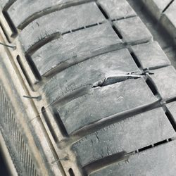 Jiffy Lube - Flat tire