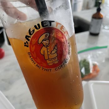 Baguettea - Kumquat Tea w/ Passion Fruit Jelly - Vietnamese Near Me - Houston, Texas