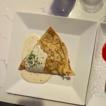 Bonjour Main - Mushroom, spinach, cheese crepe - Breakfast & Brunch Near Me - Greenville, South Carolina