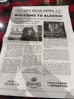 Menu photo 4 The Bear Paw Bar & Grill Anchorage, AK