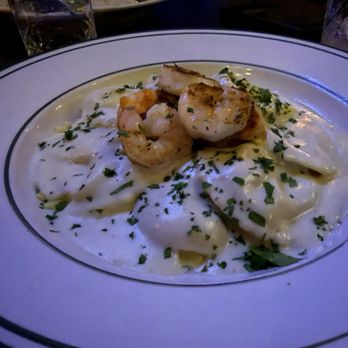 The Wise Guy - Ravioli topped with shrimp - Pizza Near Me - Kansas City, Missouri The Wise Guy - Ravioli topped with shrimp - Pizza Near Me - Kansas City, Missouri