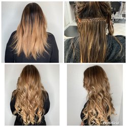 Hot Shots Salon - I-tip extensions Stylist Adriana